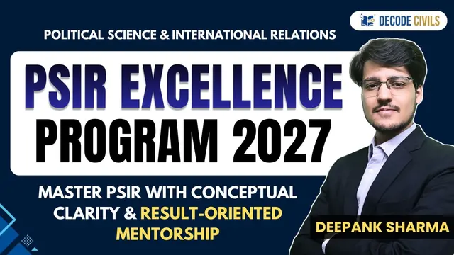 PSIR Test Series