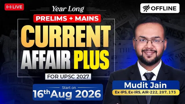 Year Long Current Affairs Plus (Offline Mode)