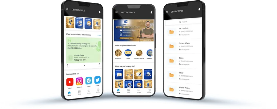 Decode Civils app